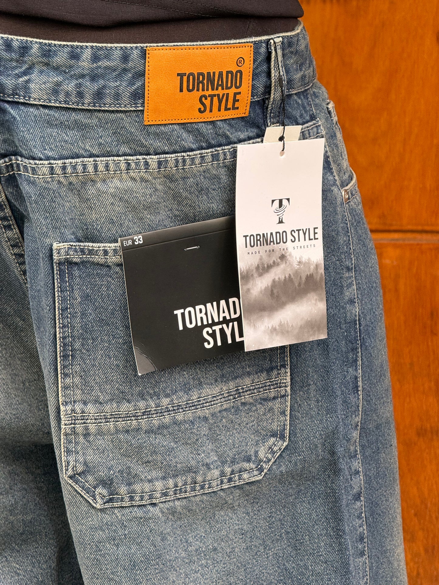 BAGGY JORTS TORNADO STYLE (DIRTY FONCE)