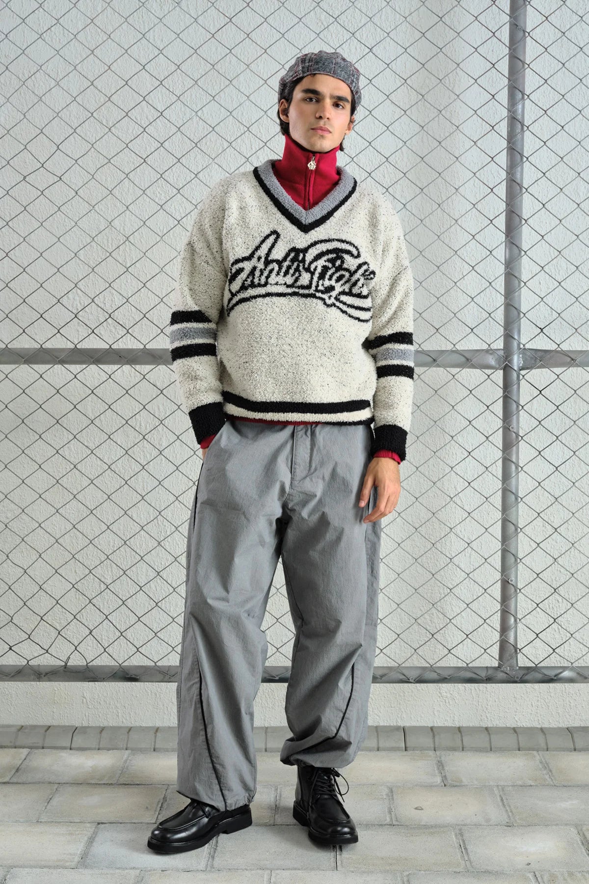 TRIKKO ANTI FIGHT WHITE GREY G18.123