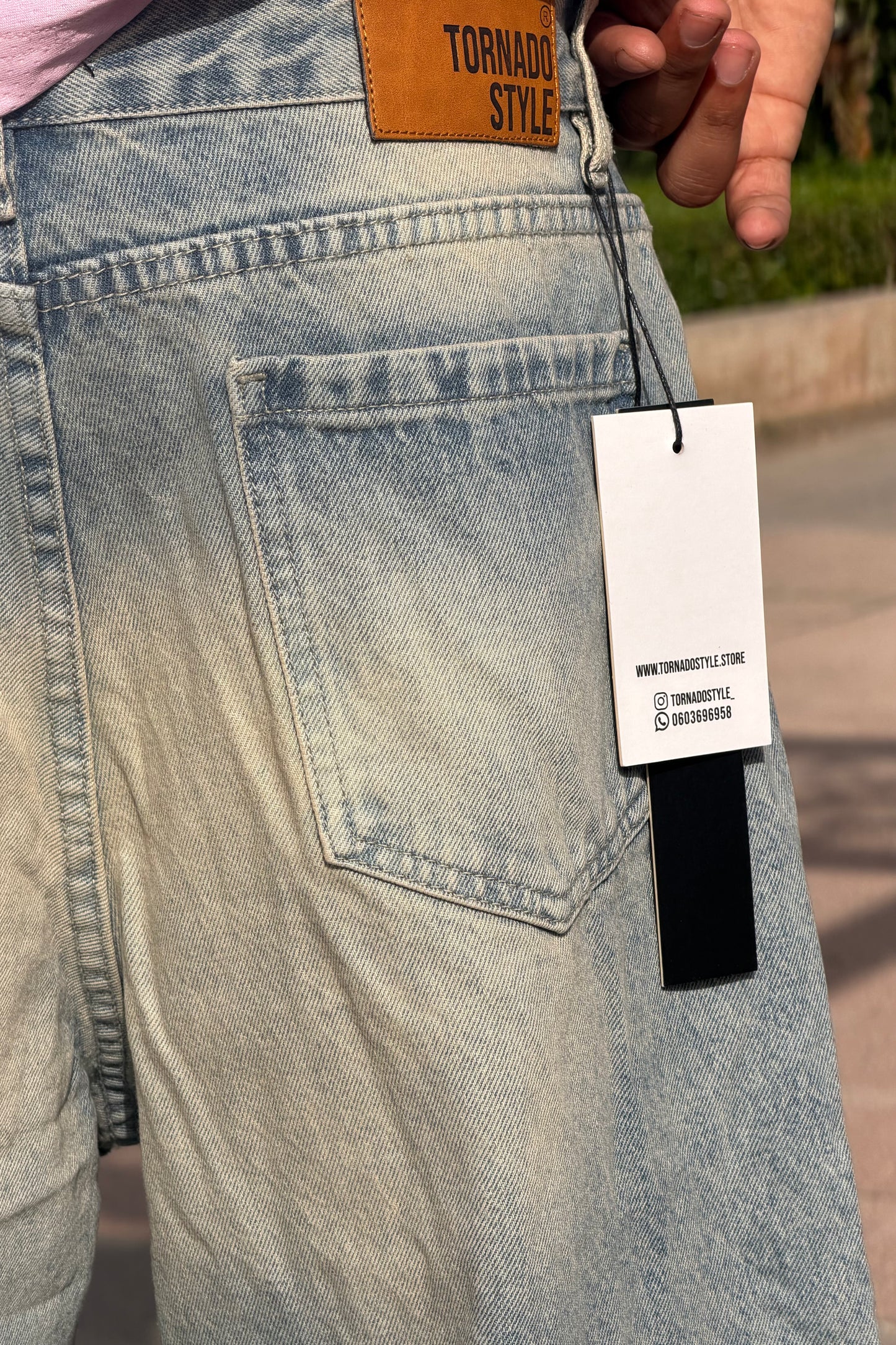 SUPPER BAGGY JEANS TORNADO STYLE DIRTY CLAIR
