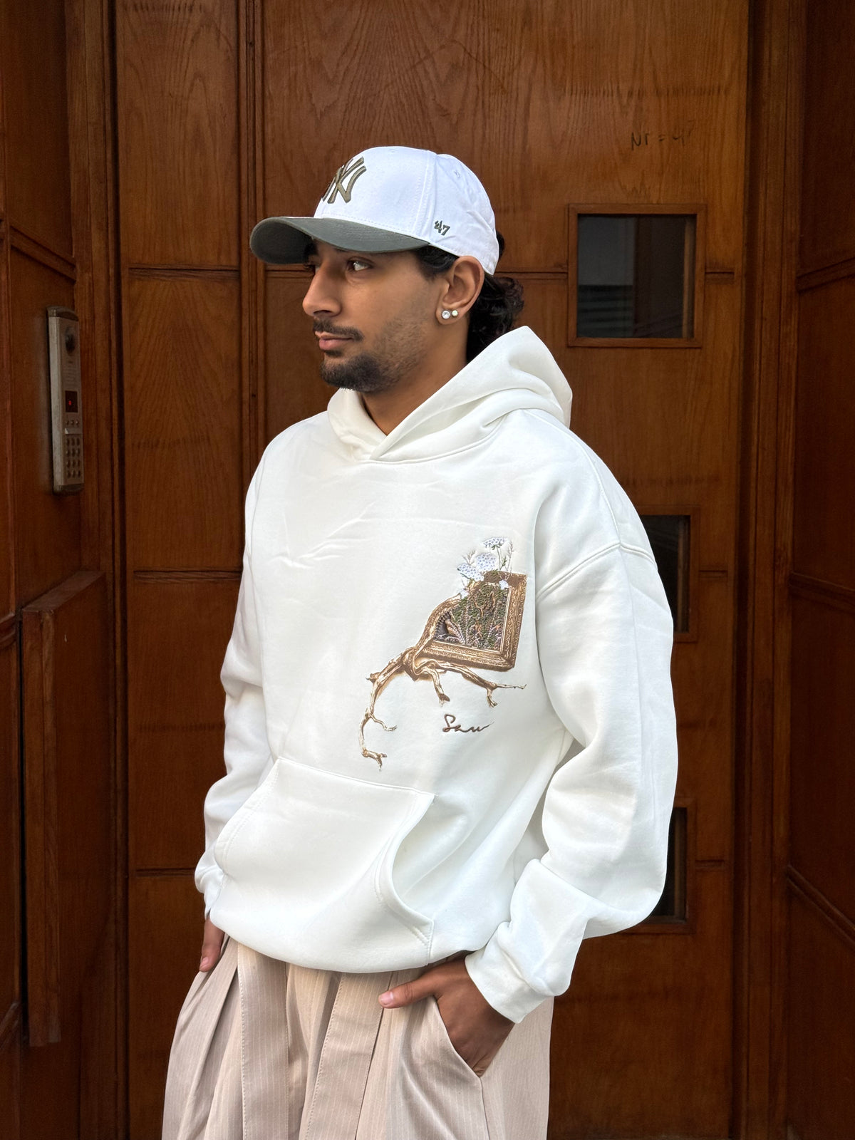 HOODIES SW WHITE 5244