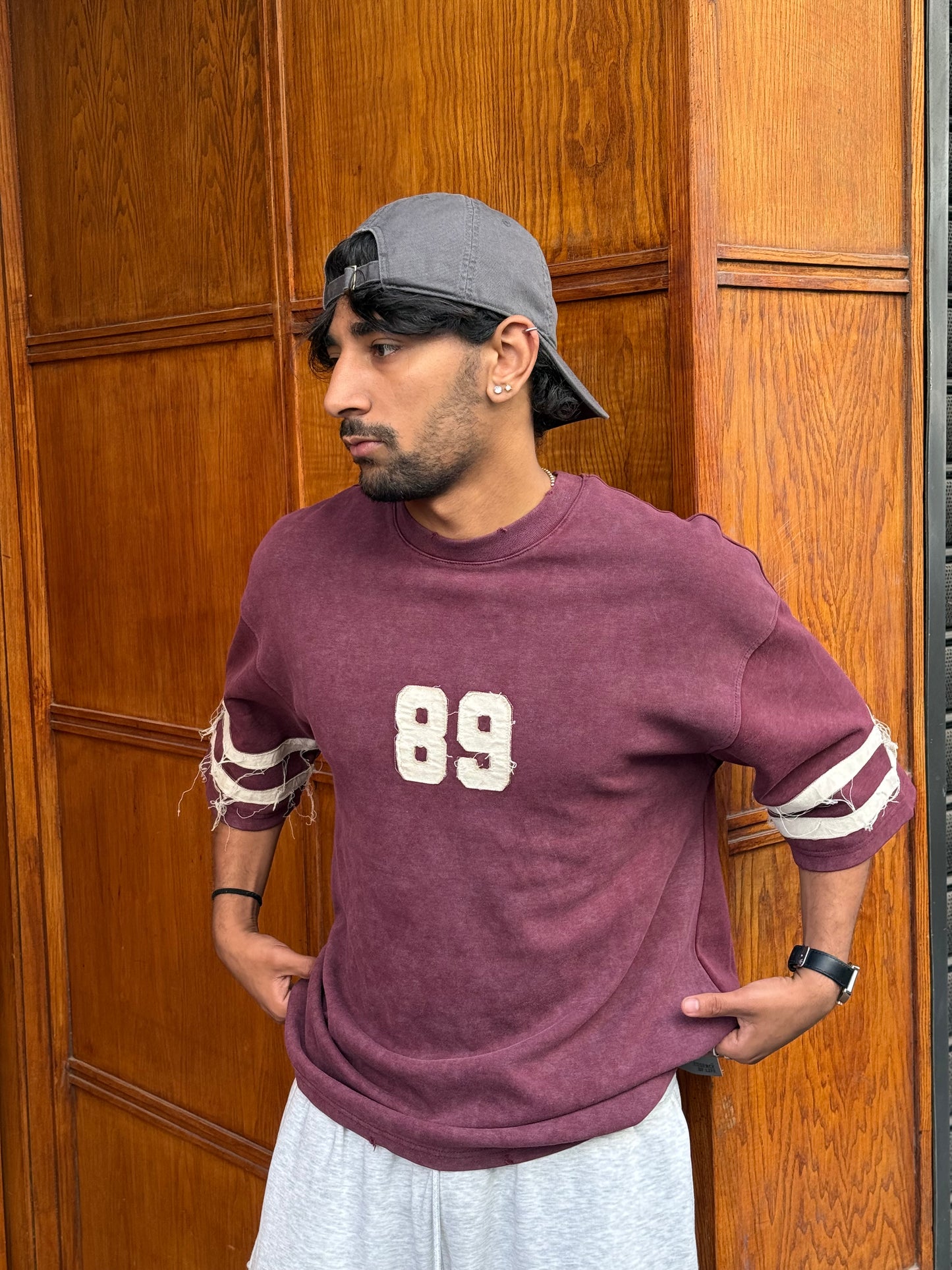 T-SHIRT ES 89 BURGUNDEY E71-121