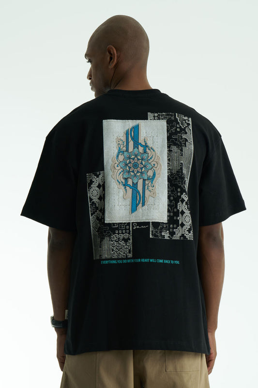 T-SHIRT SW BLACK 5075