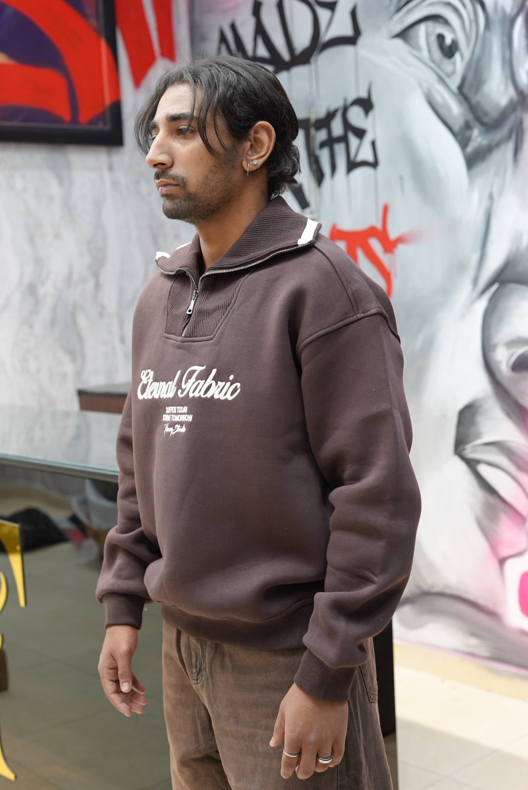 FILIPPO ZIP ETRNAL BROWN V70-103