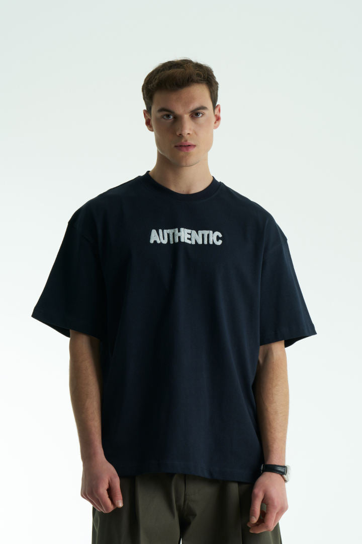 T-SHIRT SW AUTHENTIC DARK BLUE 5079