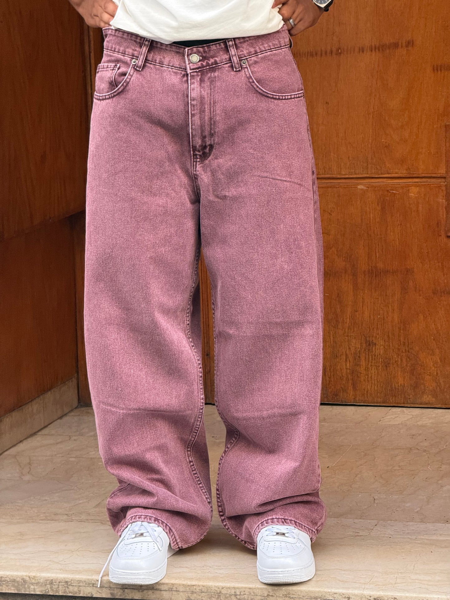 SUPPER BAGGY TRQ BURGUNDY