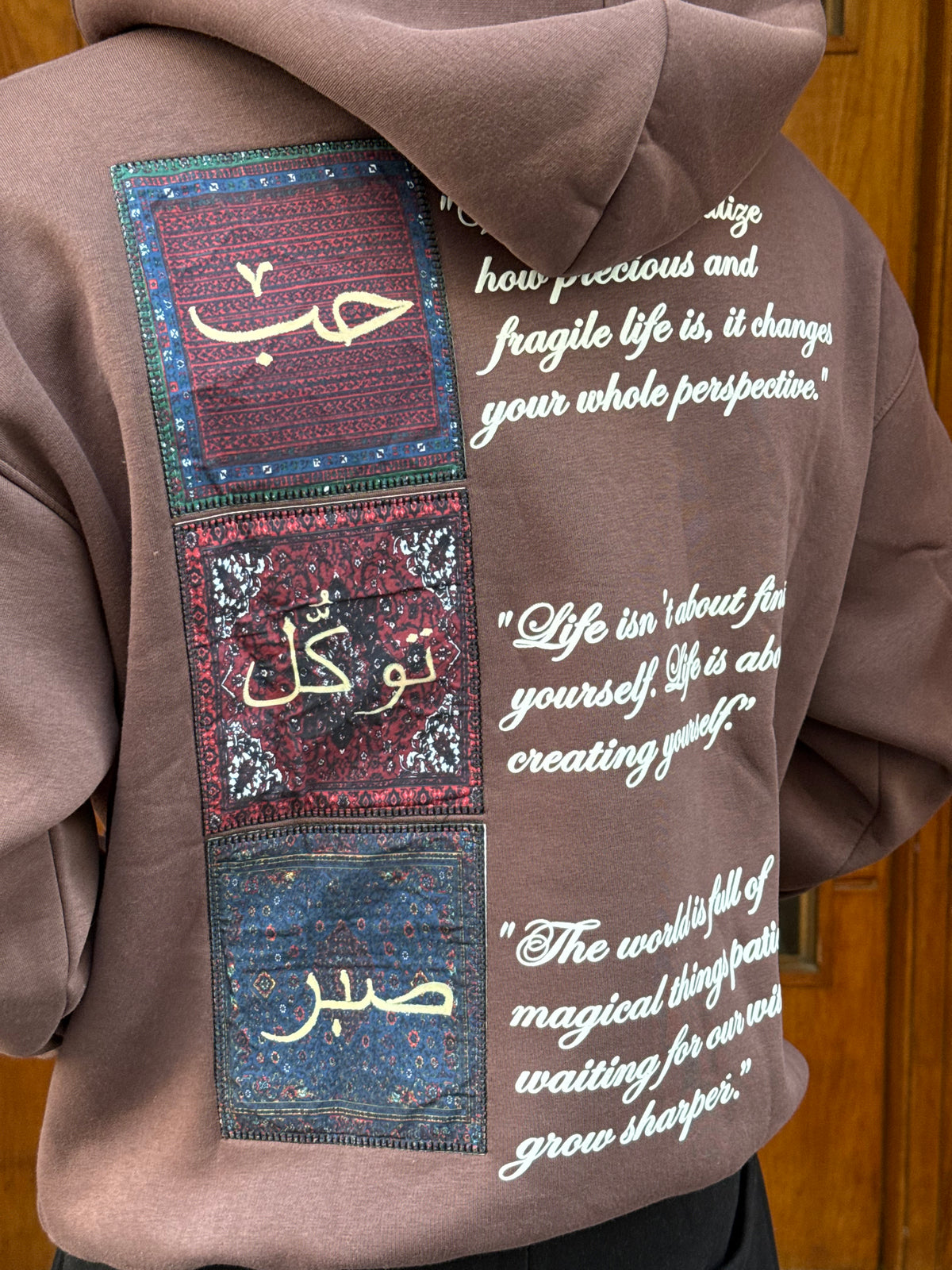 HOODIES (حب) BROWN BL