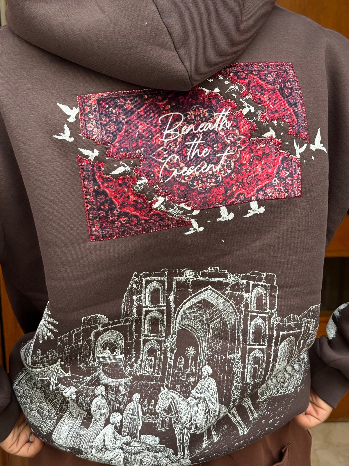 HOODIES SW BROWN 5285
