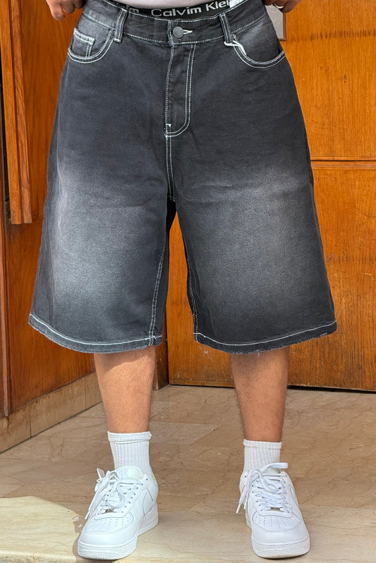 SKATER JORTS BLACK CT BS