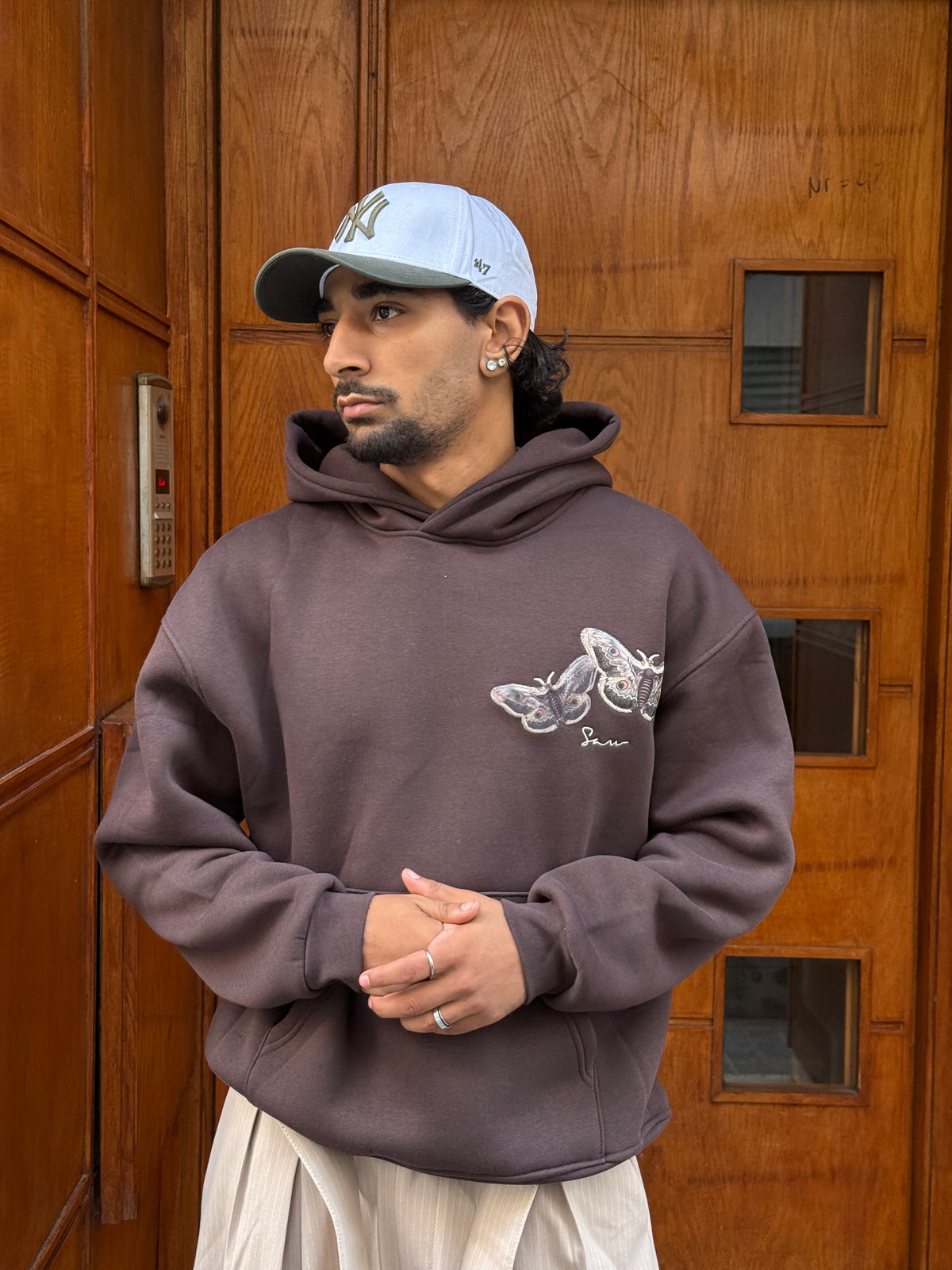 HOODIES SW BROWN 5259