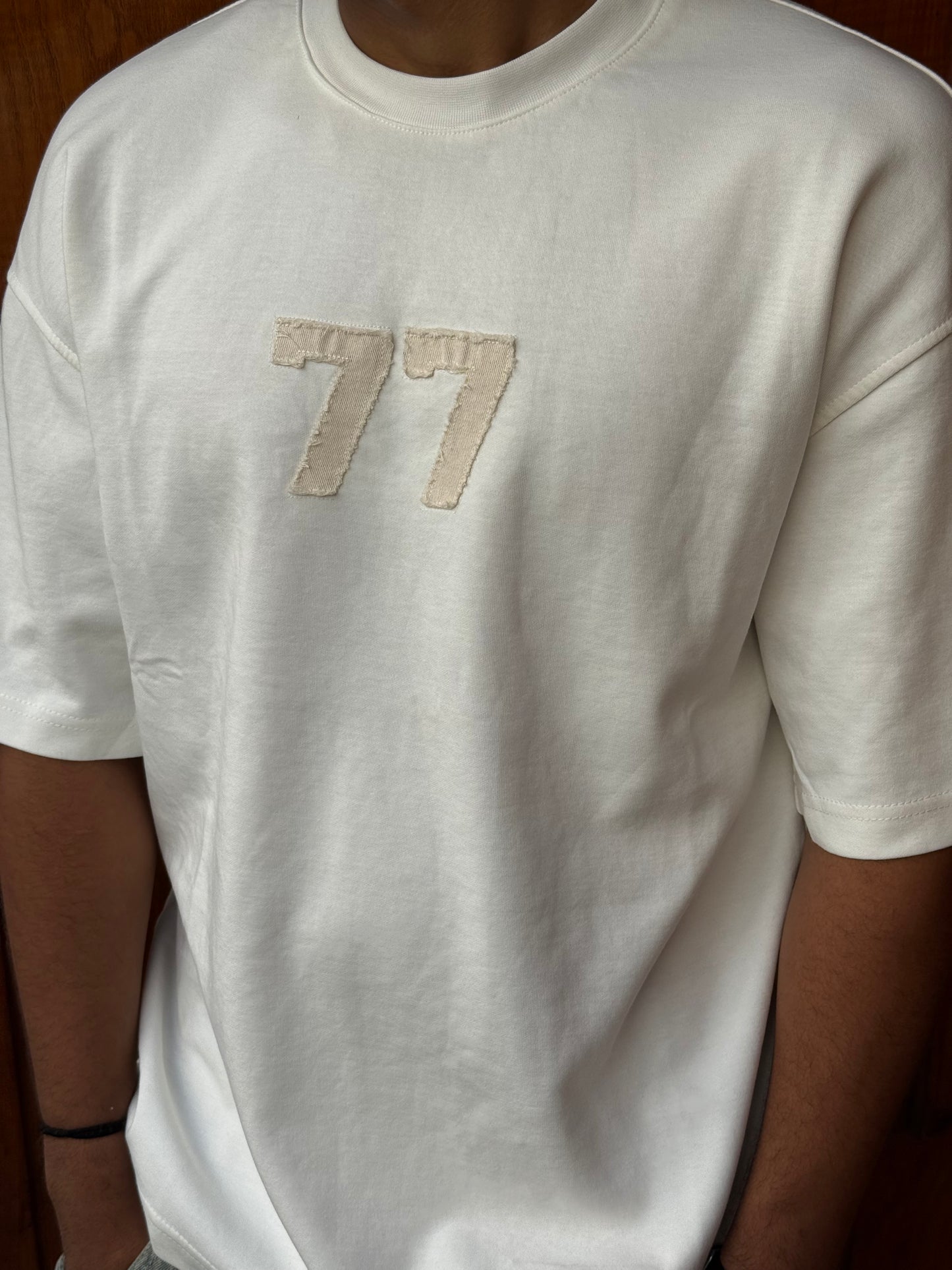 T-SHIRT ES 77 RAVAGE ECRU E71-164