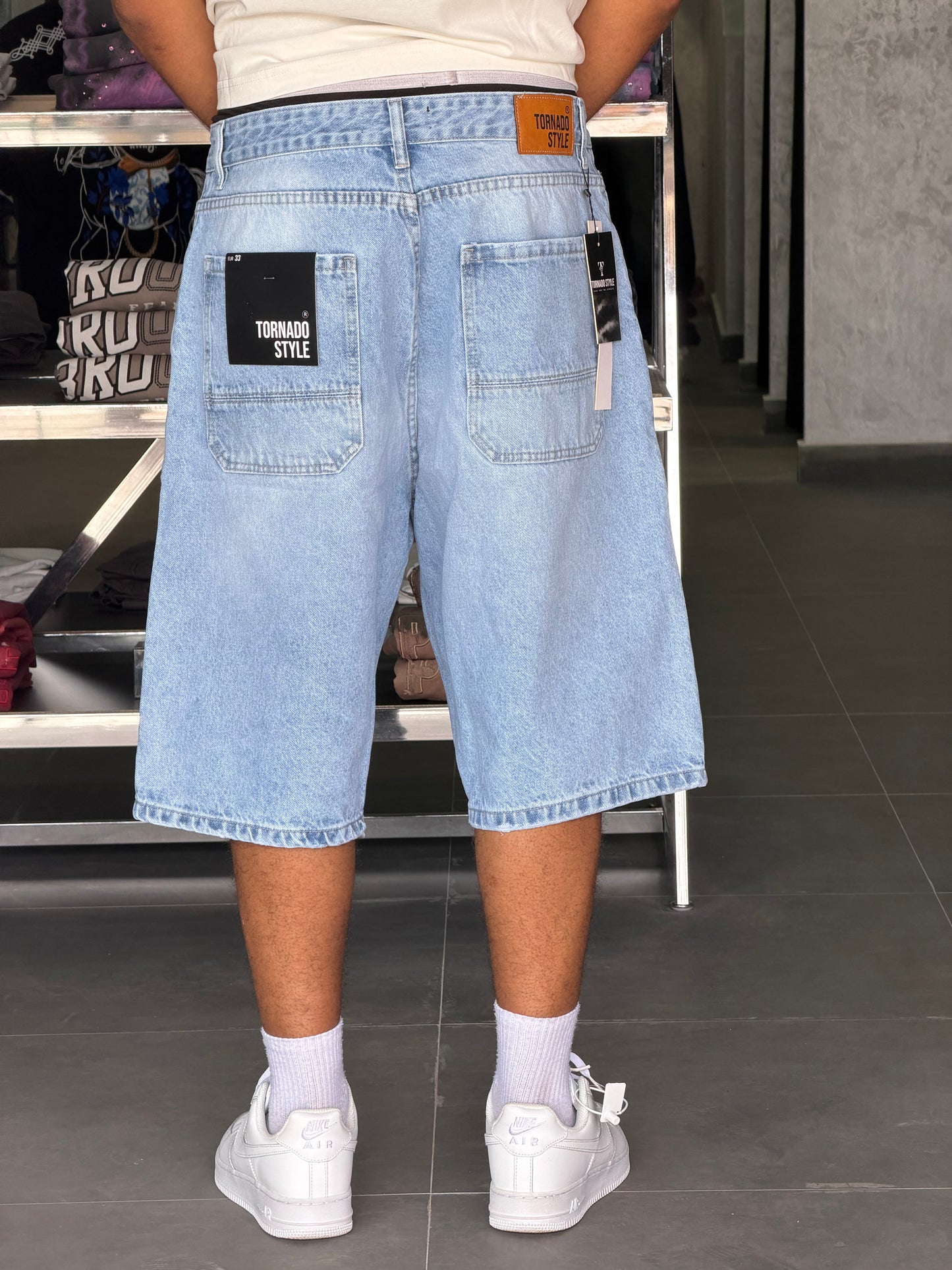 SKATER JORTS TORNADO STYLE DELAVE