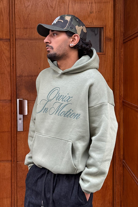 HOODIES ORVIX IN MOTION GREEN OVX