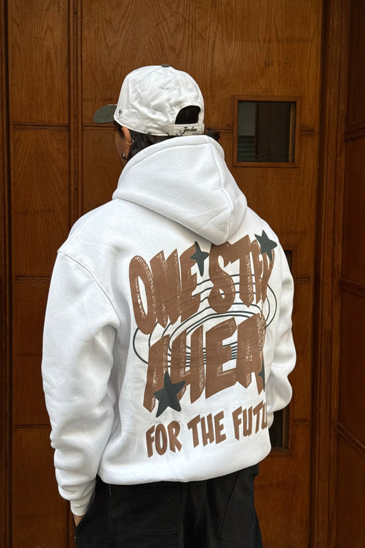 HOODIES ONE STEP WHITE BL