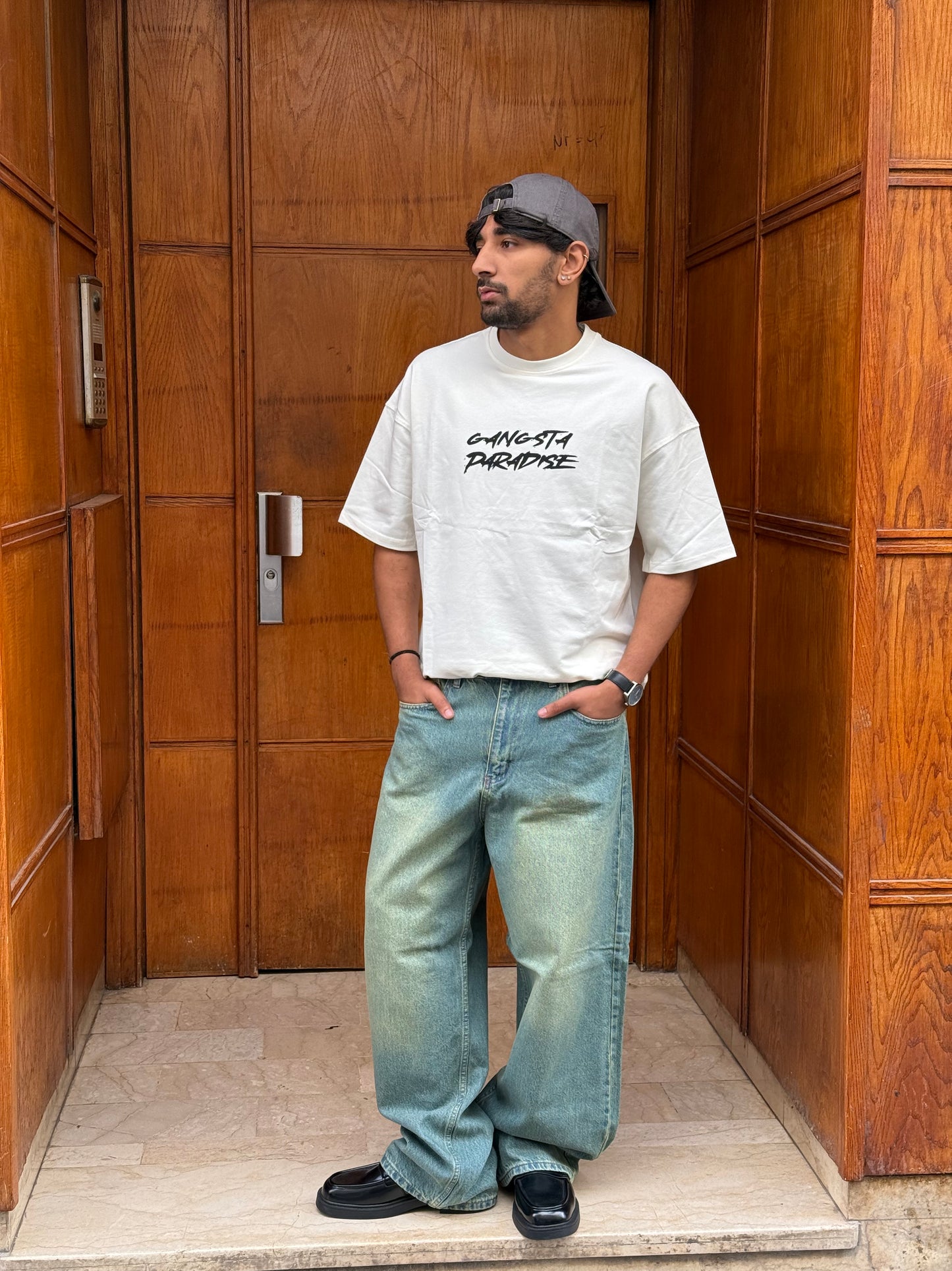 SUPPER BAGGY STUSSY DIRTY GREEN