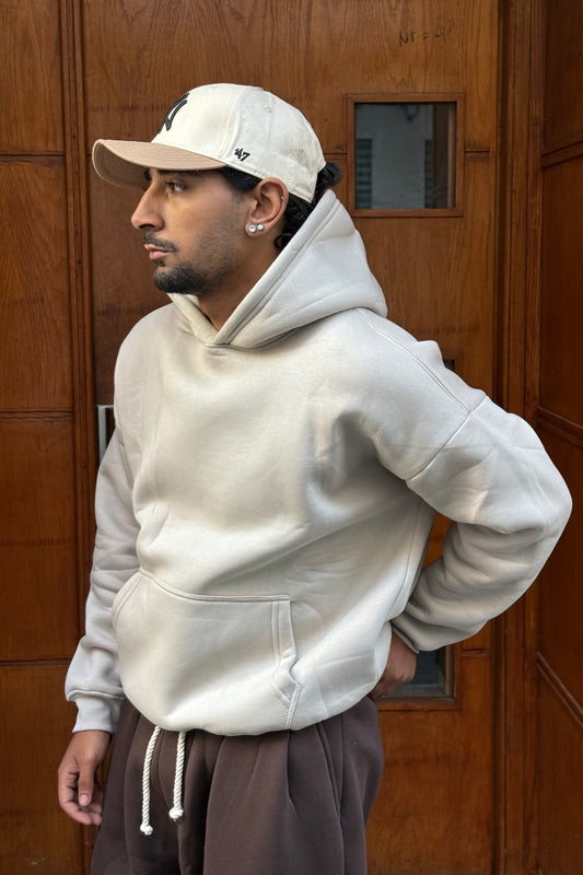 HOODIES BASIC BEIGE OVX