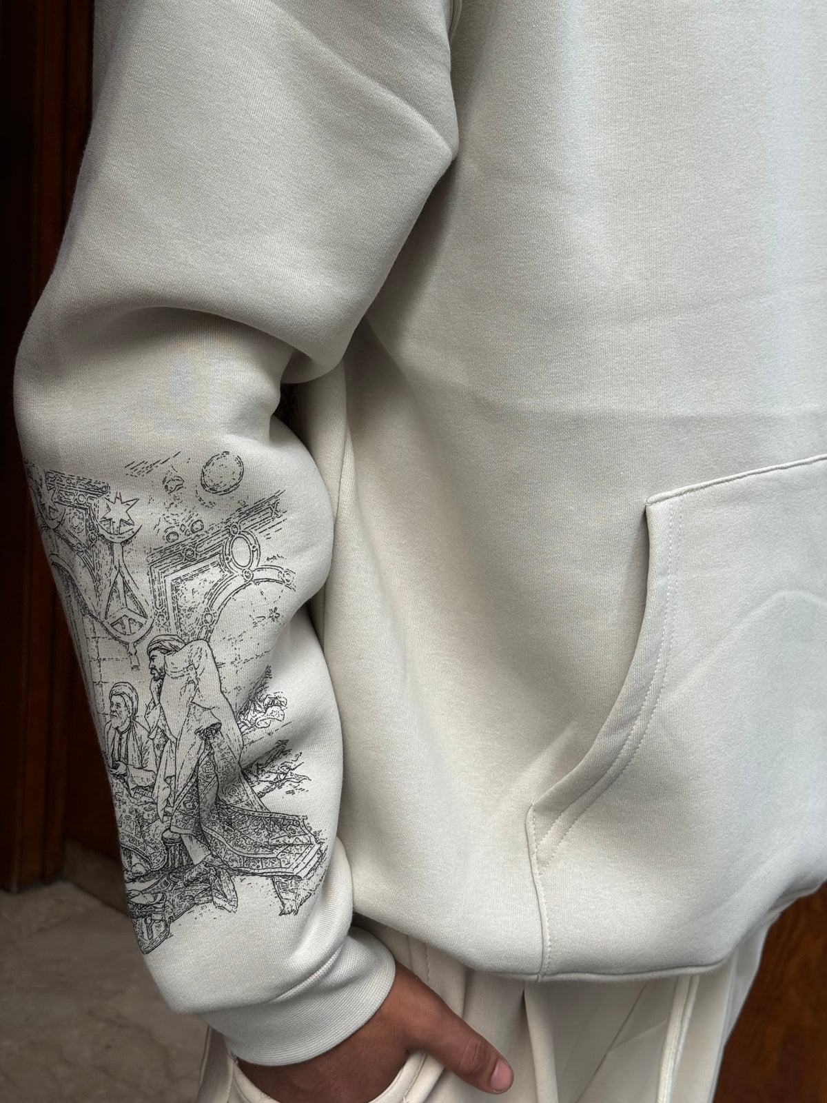 HOODIES SW BEIGE 5285