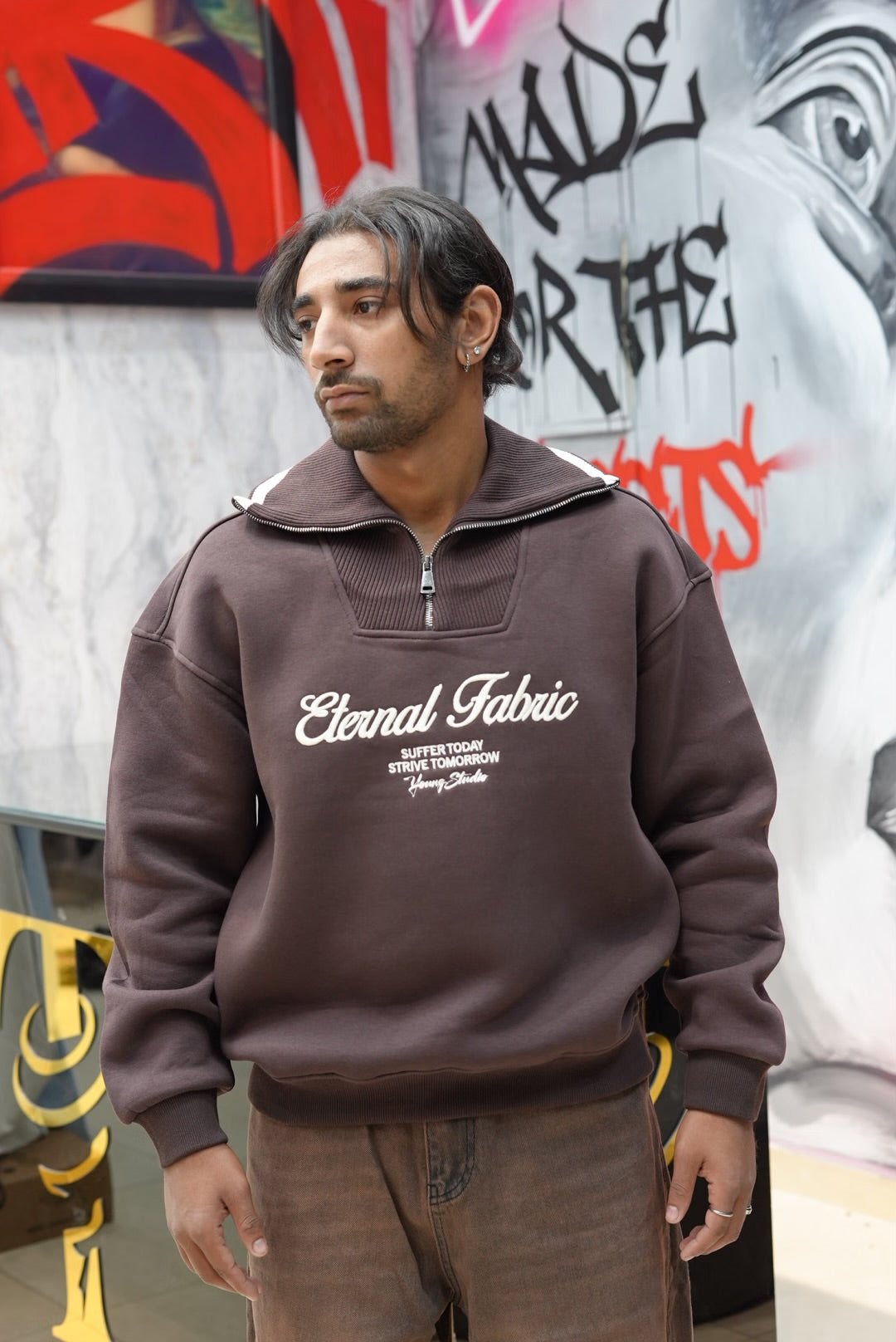 FILIPPO ZIP ETRNAL BROWN V70-103