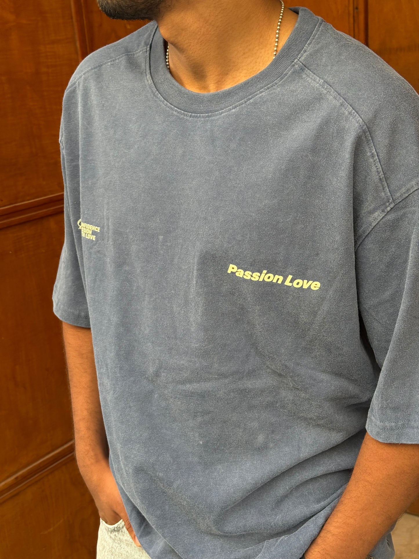 T-SHIRT BR PASSION LOVE BLUE 20-208