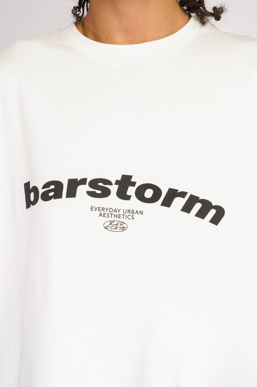 T-SHIRT CROP BARSTORM WHITE 20-202