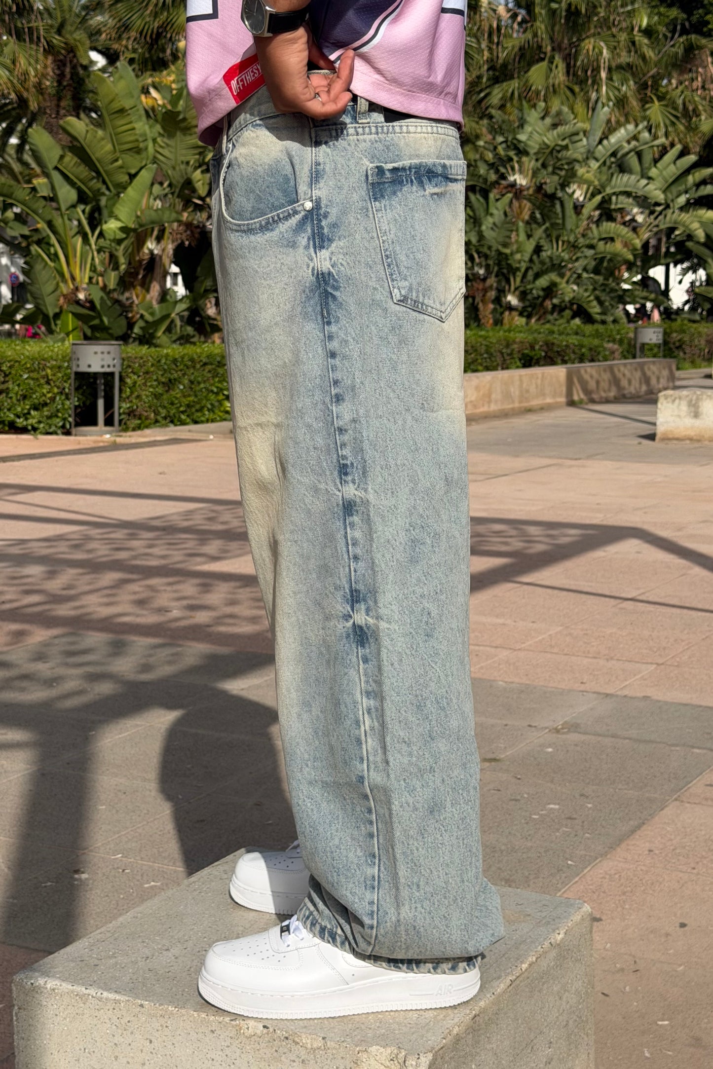 SUPPER BAGGY JEANS TORNADO STYLE DIRTY CLAIR
