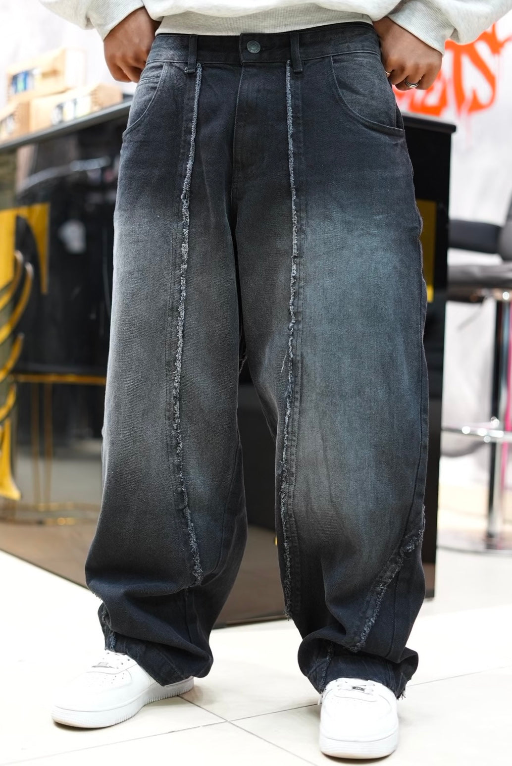 BAGGY JEANS STORM V3 BLACK