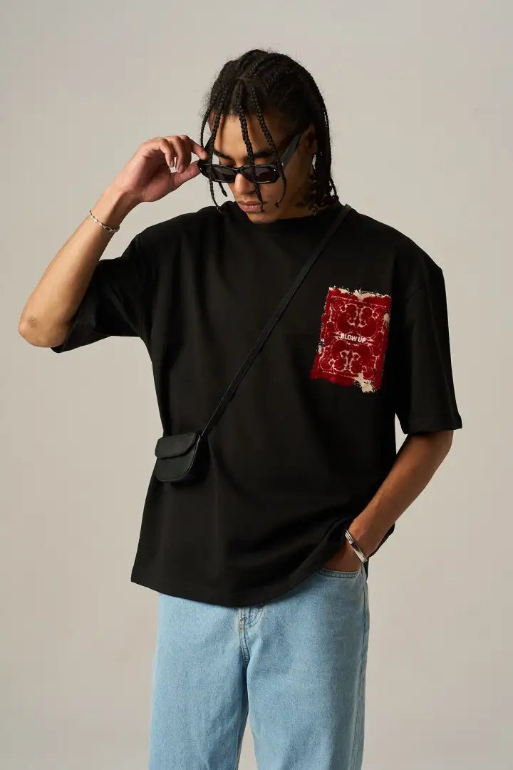 T-SHIRT BU BLACK T-19