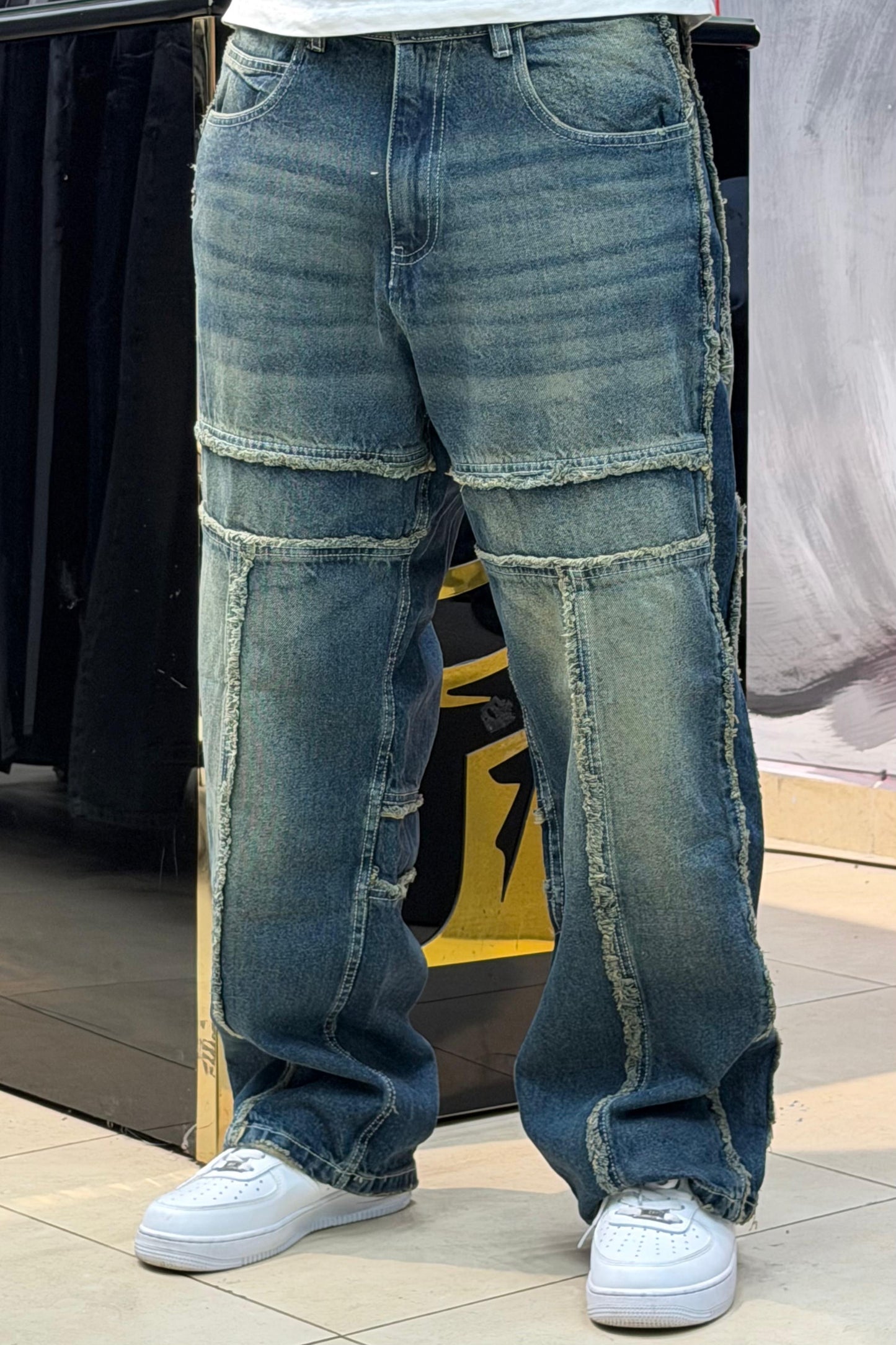 BAGGY JEANS STORM V4 DIRTY FONCE