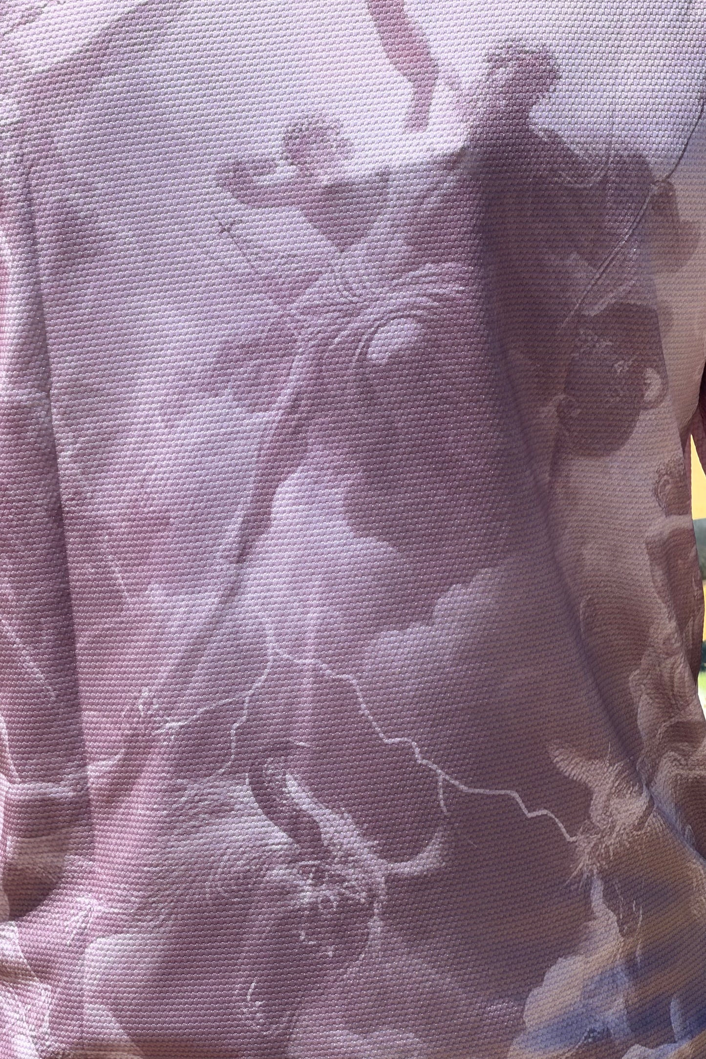 AMERICAN T-SHIRT OFF PINK 8895