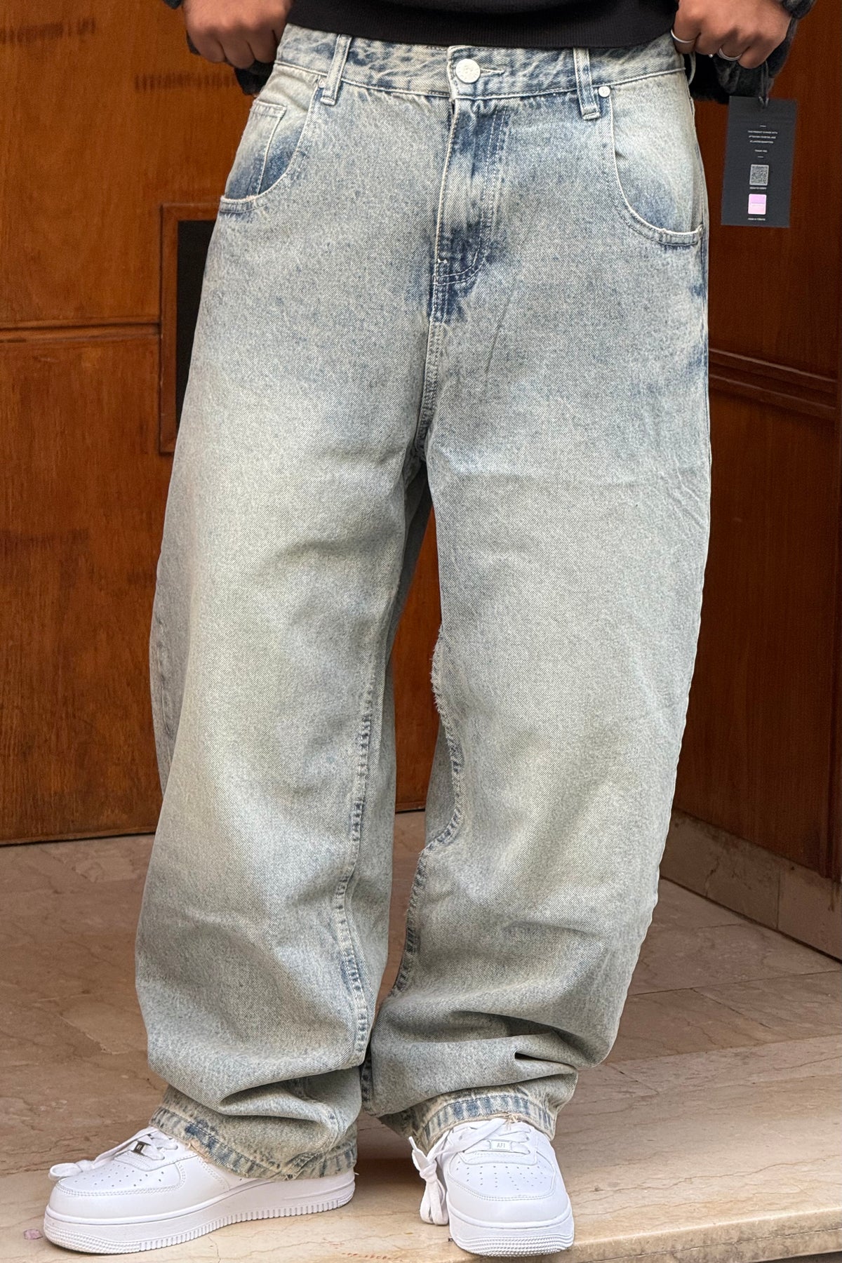 SUPPER BAGGY JEANS TORNADO STYLE (DIRTY CLAIR)