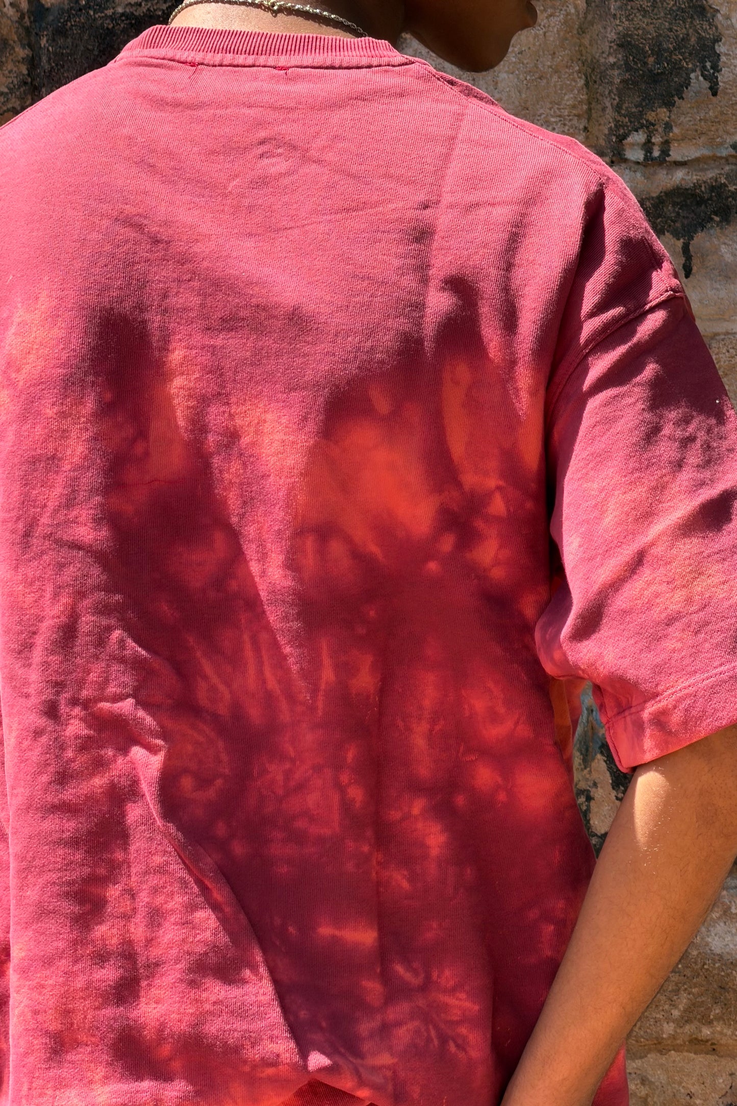 T-SHIRT WASHED PURPOSE RED