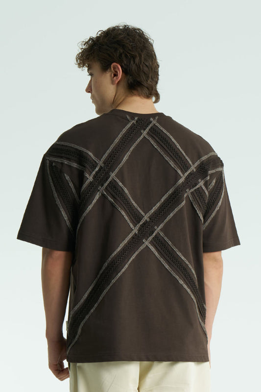 T-SHIRT SW BROWN 5085