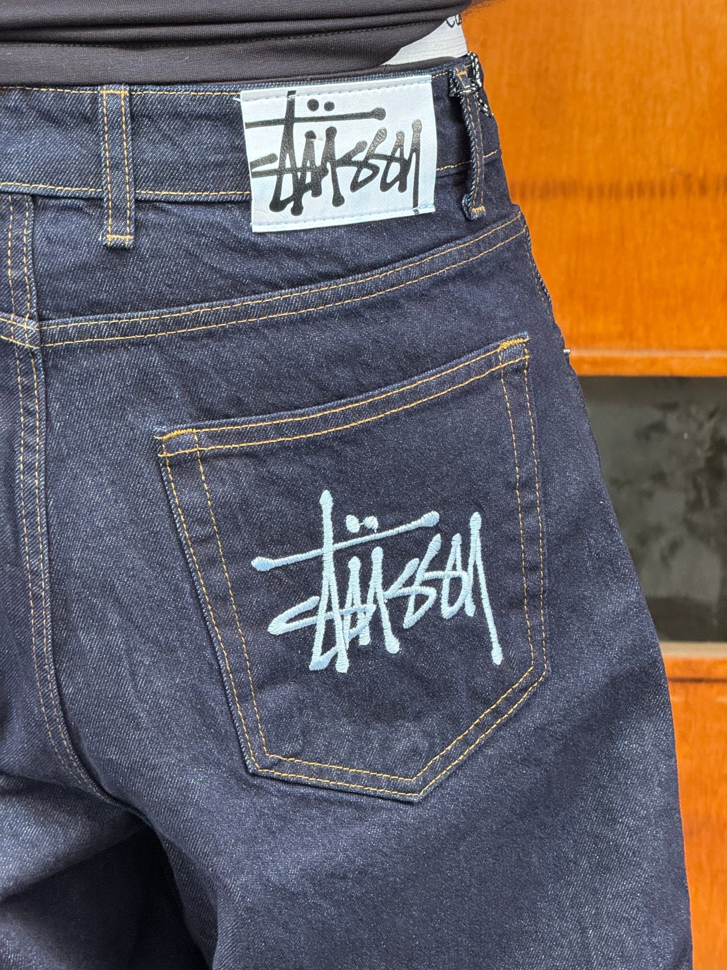 SUPPER BAGGY STUSSY BRIDGE BLEU