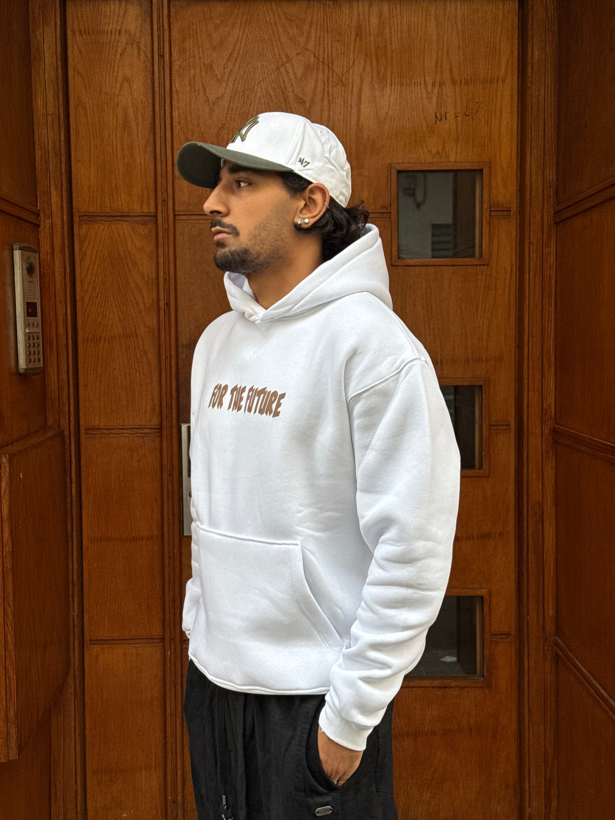 HOODIES ONE STEP WHITE BL