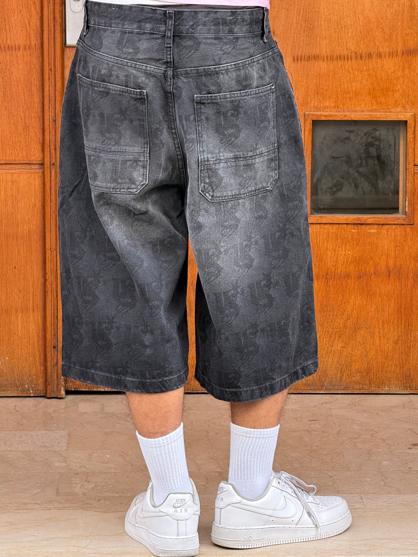 BAGGY JORTS LASER BLACK BS