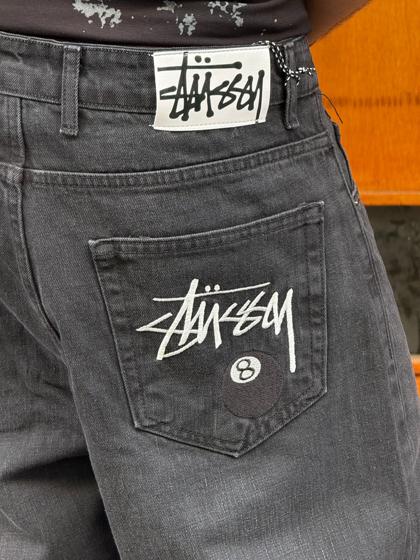 SUPPER BAGGY 8 STUSSY BLACK
