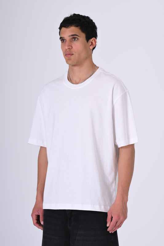 T-SHIRT BASIC OVERSIZE BLANC