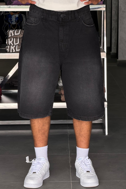 SKATER JORTS BLACK BS