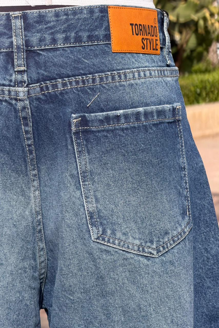 SUPPER BAGGY JEANS TORNADO STYLE BLEU