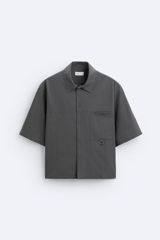 CROPPED FIT SHIRT ZARA