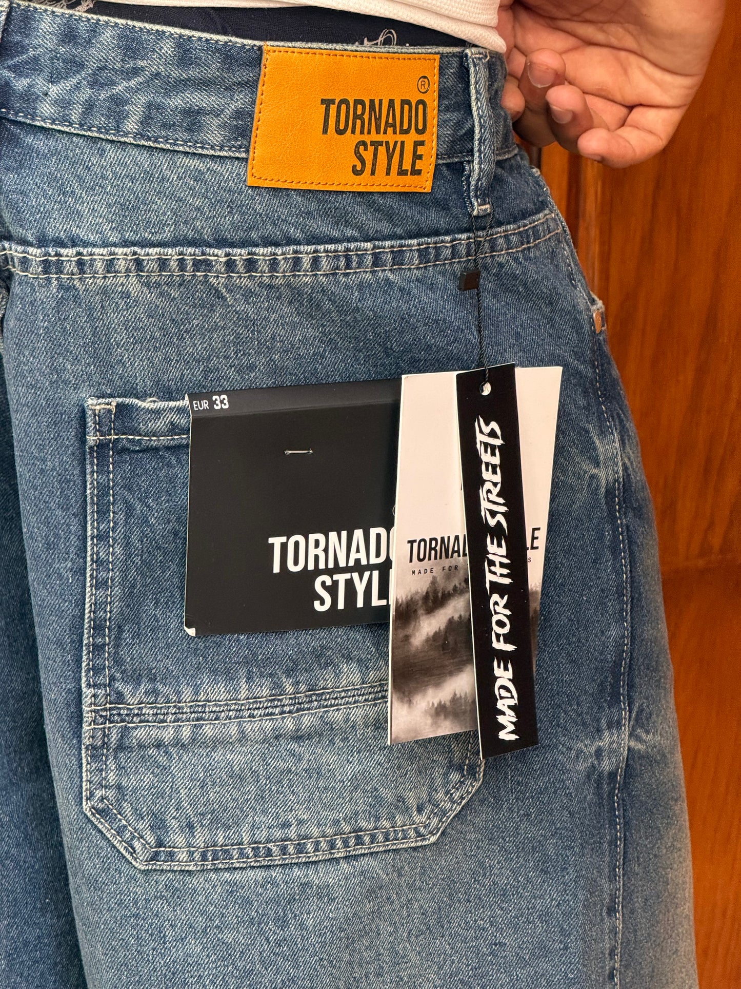 BAGGY JORTS TORNADO STYLE (DIRTY FONCE)