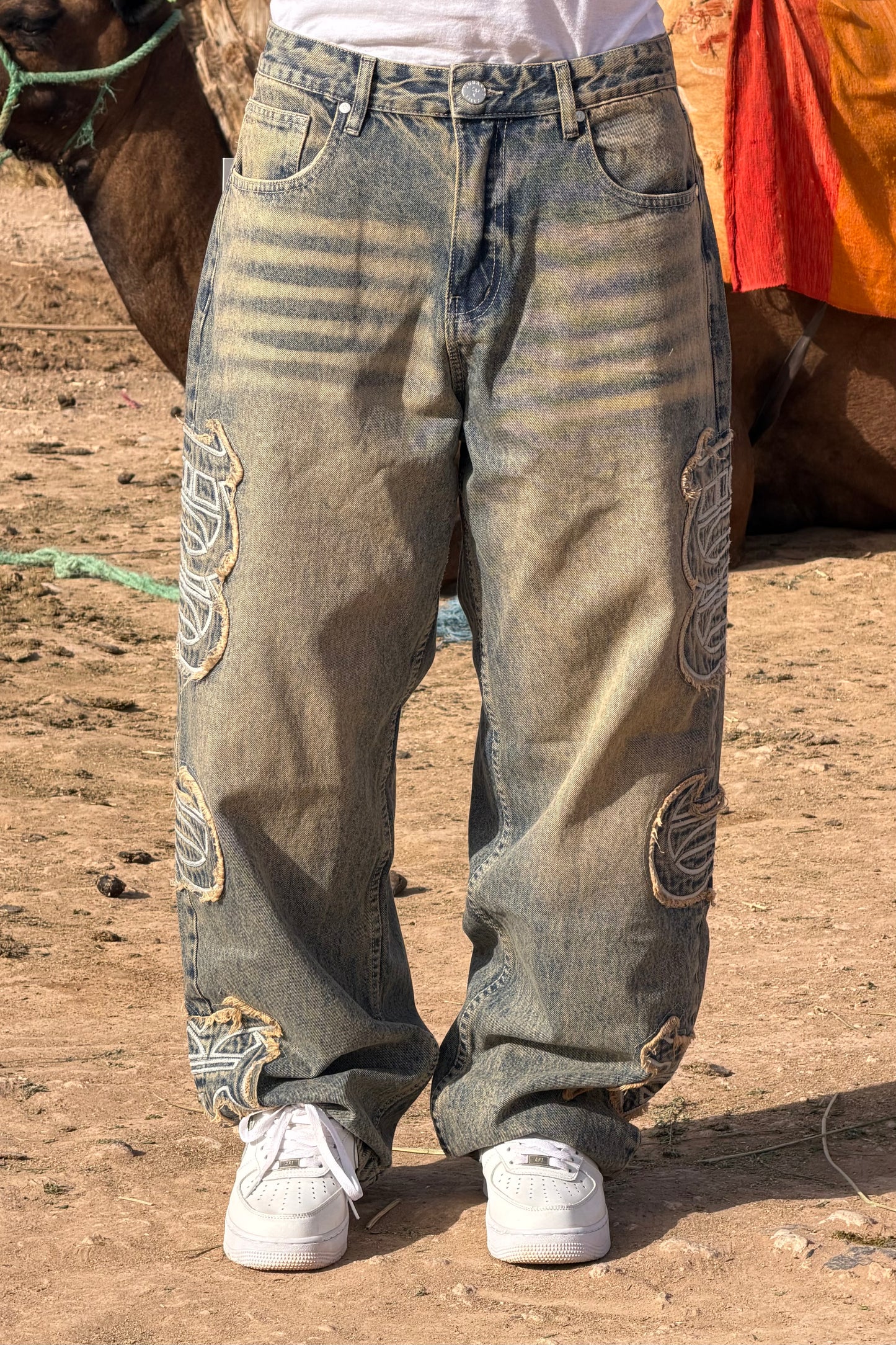 BAGGY JEANS L’INTROUVABLE (DIRTY BROWN)