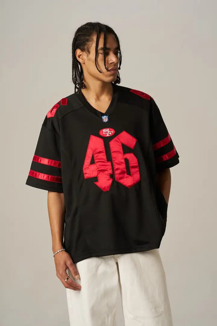 JERSEY NFL 46 BLACK F-08