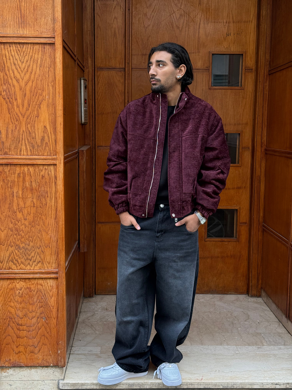 JACKET BURGUNDY RT 143