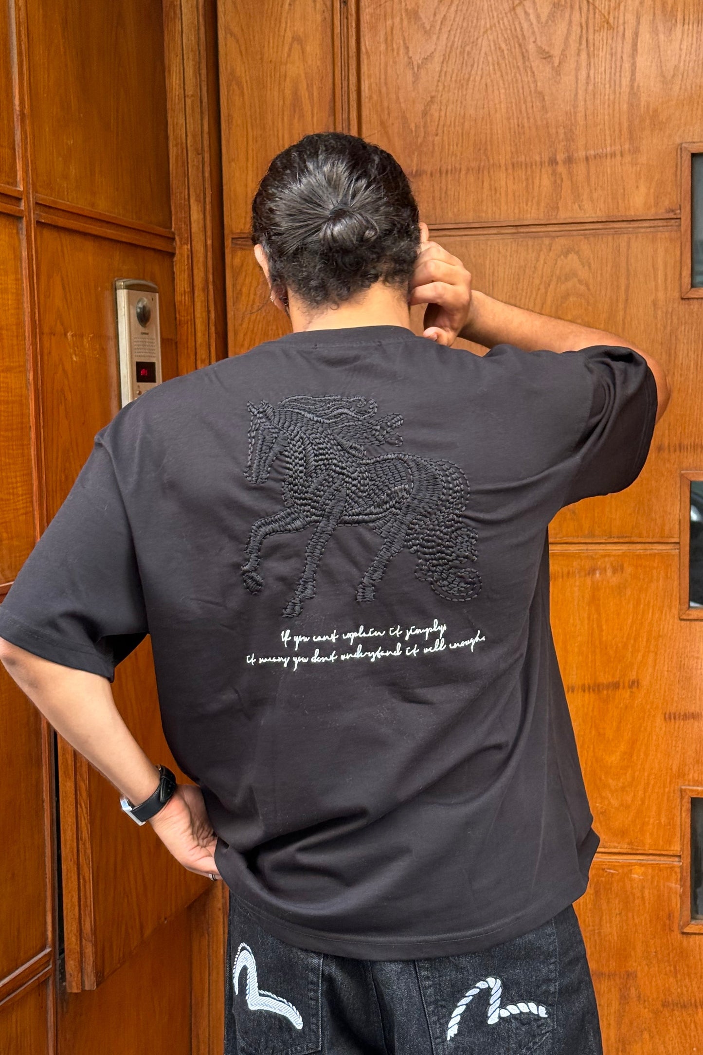 T-SHIRT SW BLACK 5124