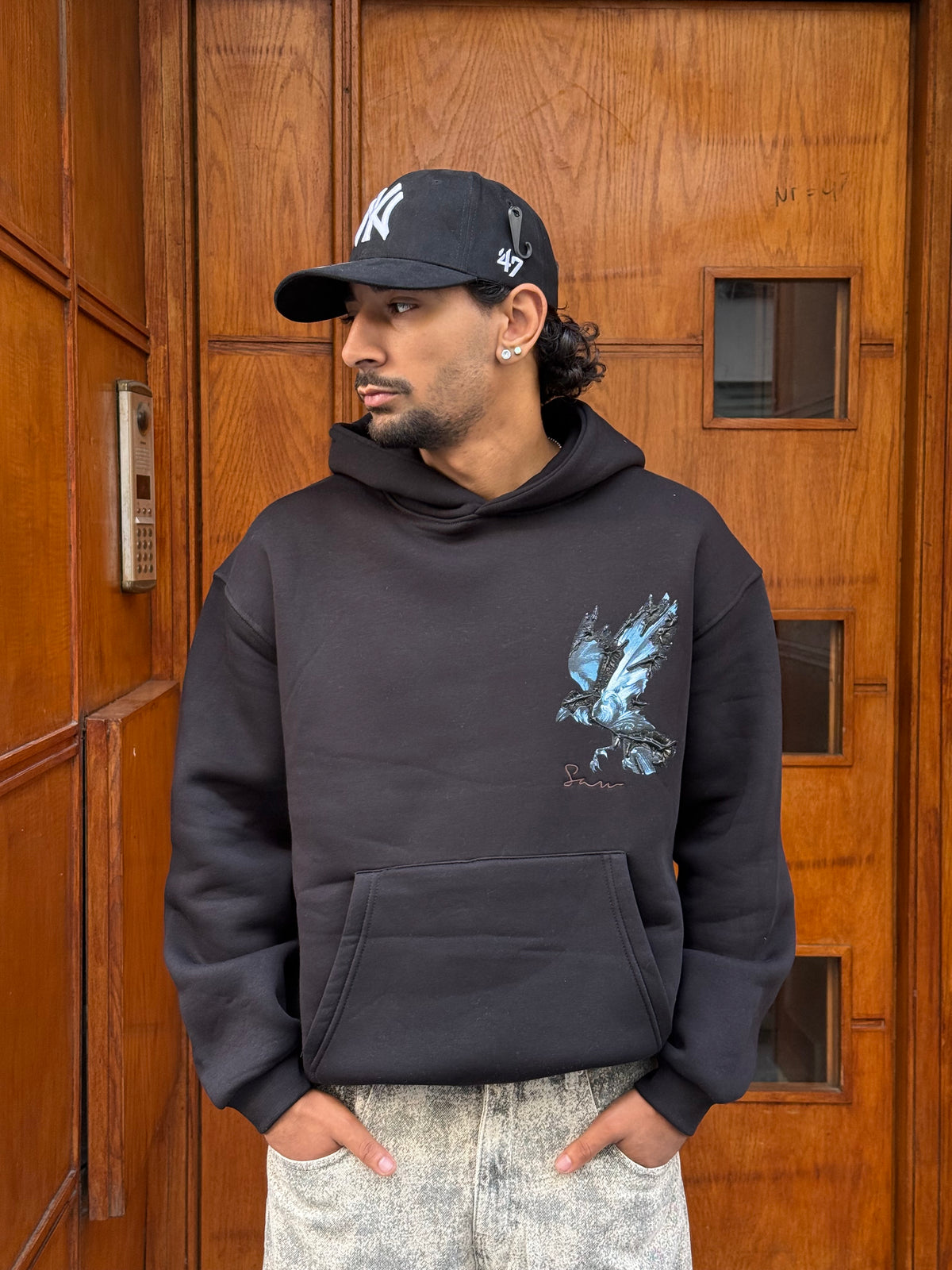 HOODIES SW BLACK 5243