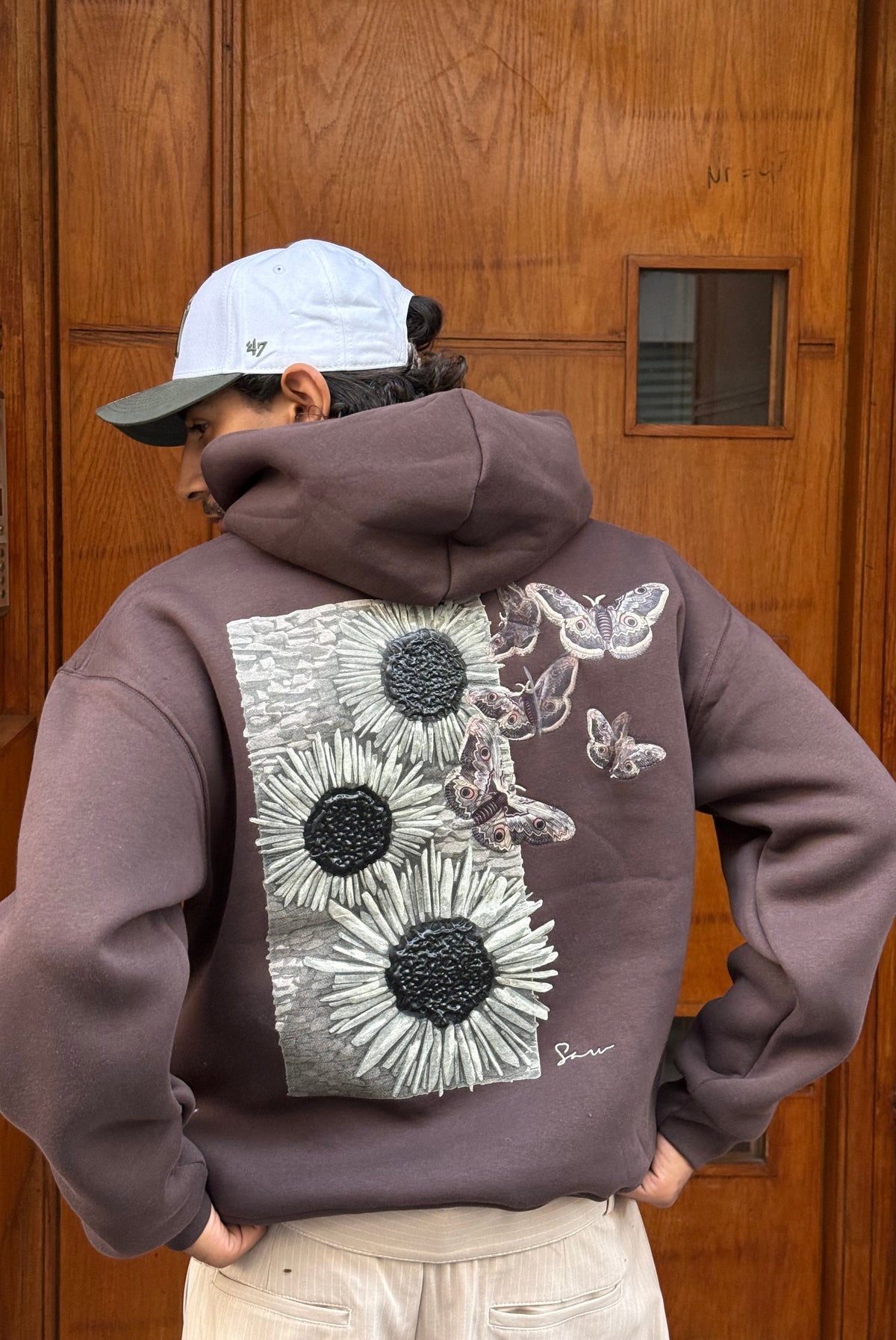 HOODIES SW BROWN 5259