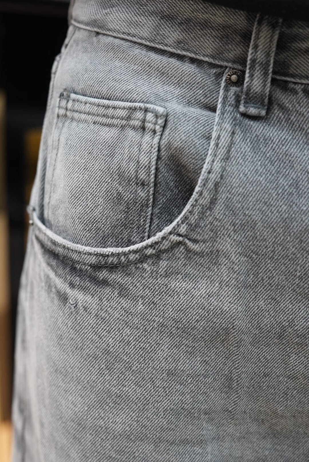 SUPPER BAGGY JEANS GRIS