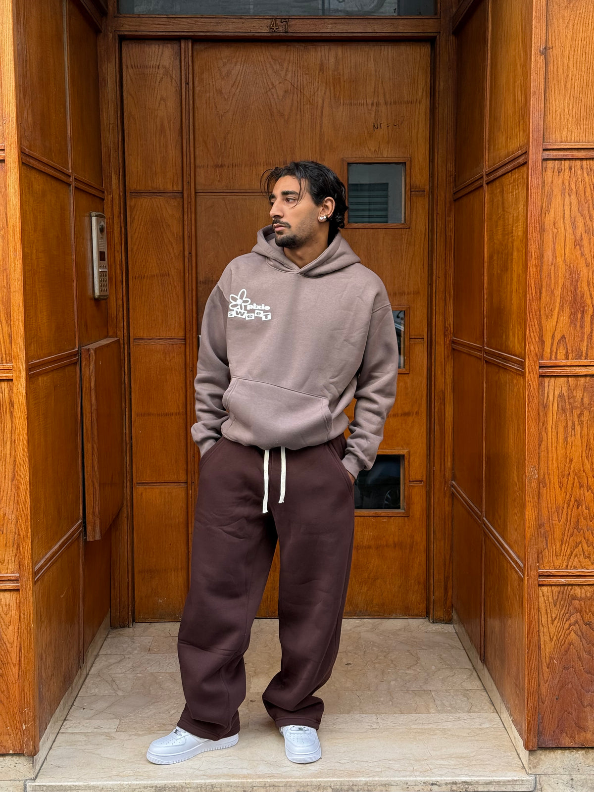 HOODIES PIXIE SWEET BROWN BL
