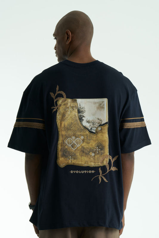 T-SHIRT SW EVOLUTION DARK BLUE 5072