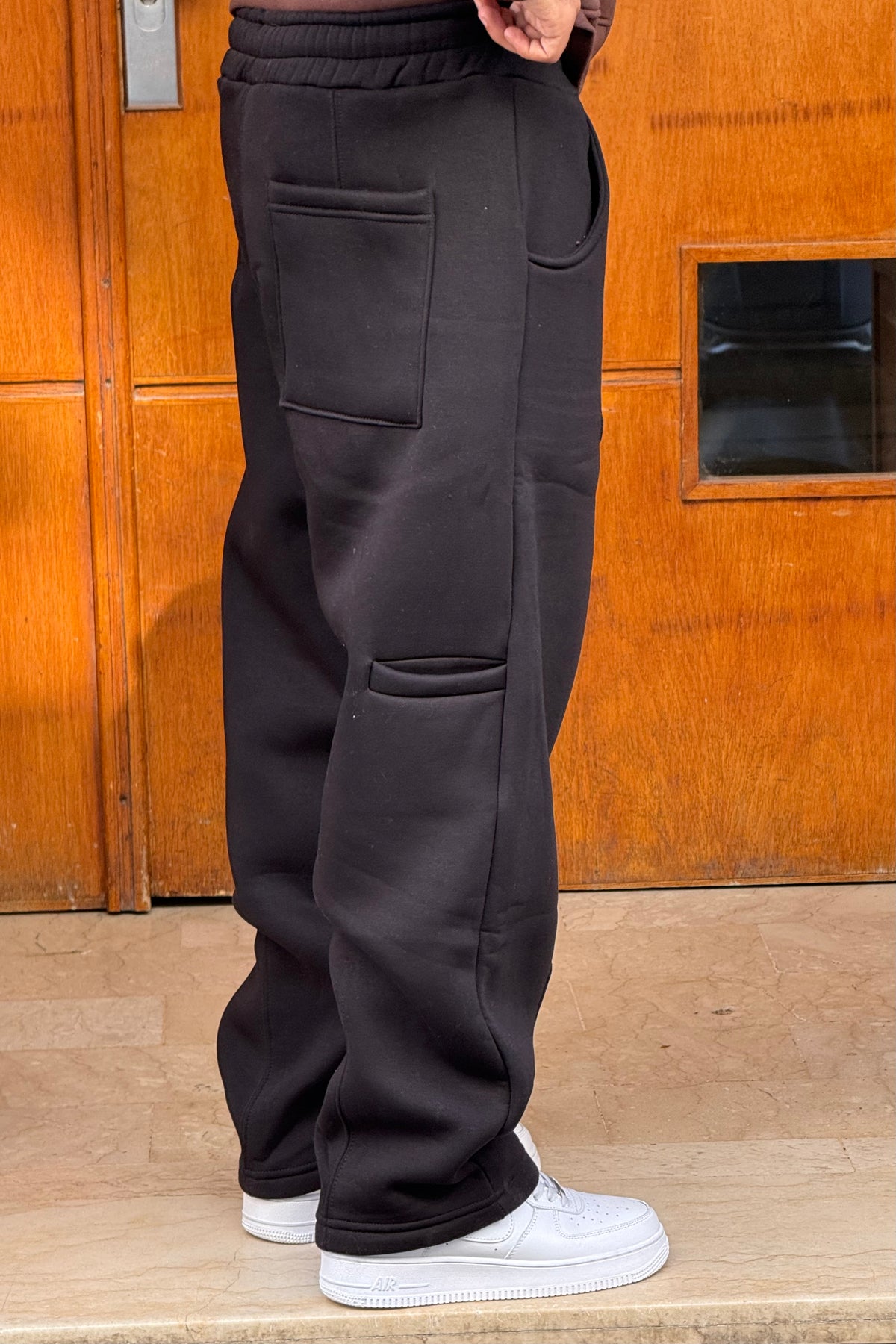 SWEATPANT JL AVEC POCHE BLACK